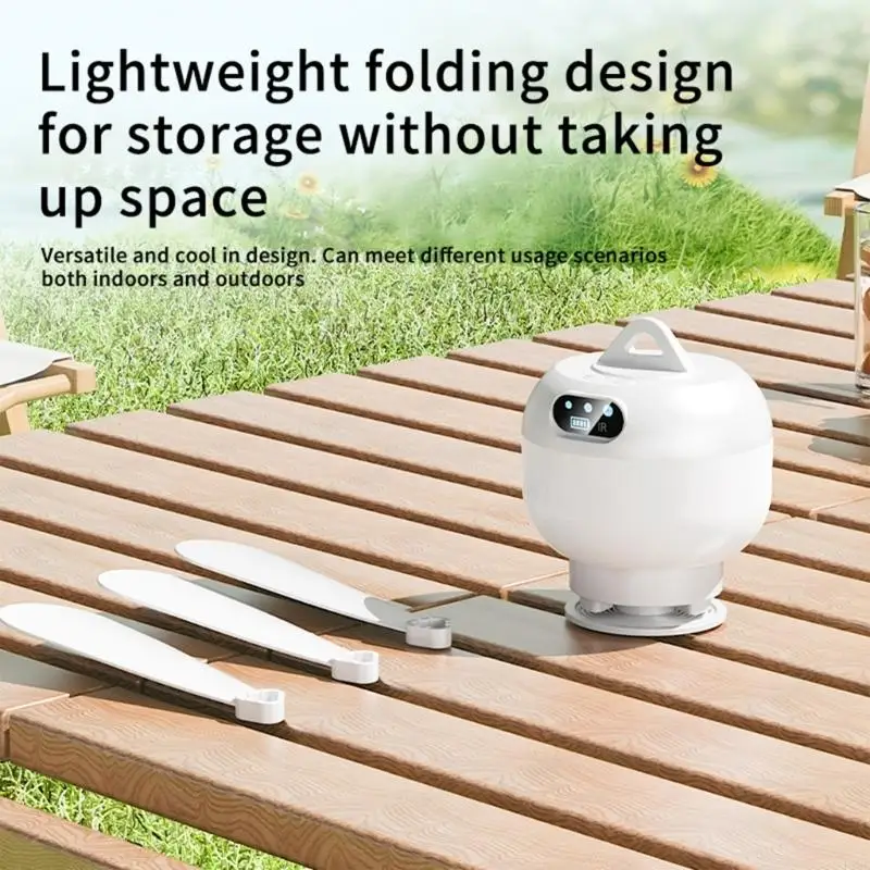 

Перезаряжаемый вентилятор с пультом дистанционного управления регулируемый 3 -скоростный