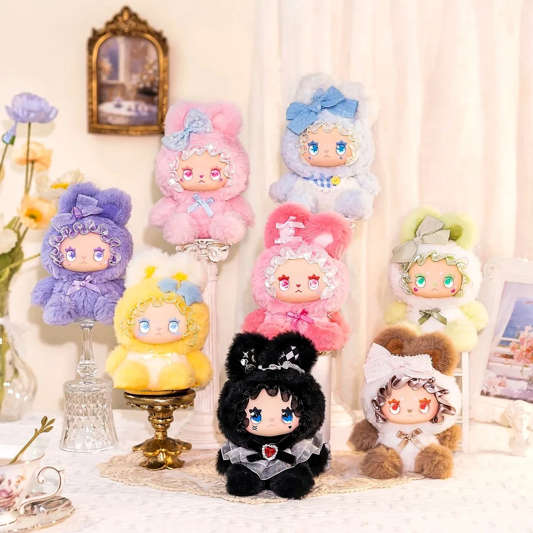 

Genuine Lovely Emma Bunny Alliance Series Cute Plush Blind Box Vinyl Face Doll Model Decoration Pendant Toy Mystery Box Gift