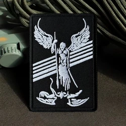 Parche táctico bordado Arcángel Miguel Good Always Wins para mochila militar