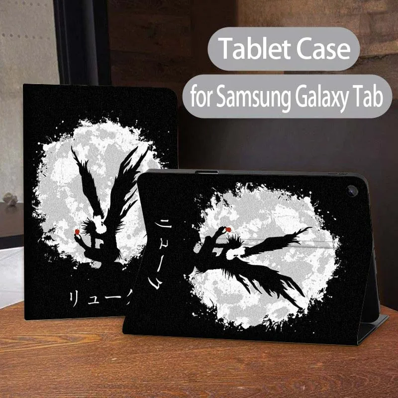 

Anime Death Note Logo For Samsung Galaxy Tab A7 A A8 A9 S9 S10 S6 S7 S8 S11 8.7 10.1 10.5 11 10.9 Lite PLus Inch Tablet Case