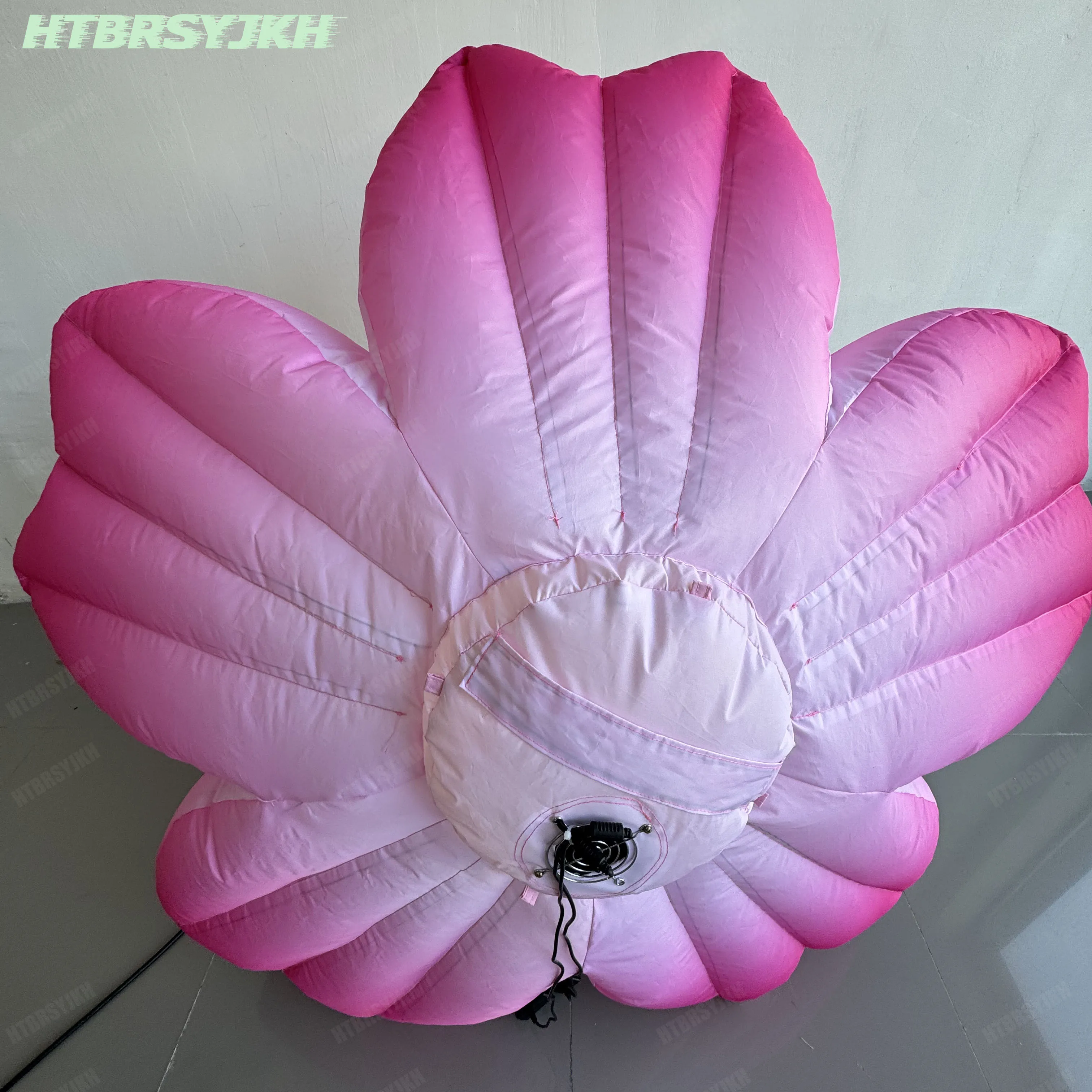 رخيصة نفخ زهرة ملهى ليلي الديكور الدعائم مع تغيير لون الصمام ضوء نادي الحدث الإعلان الدعائم المرحلة ديكور #5