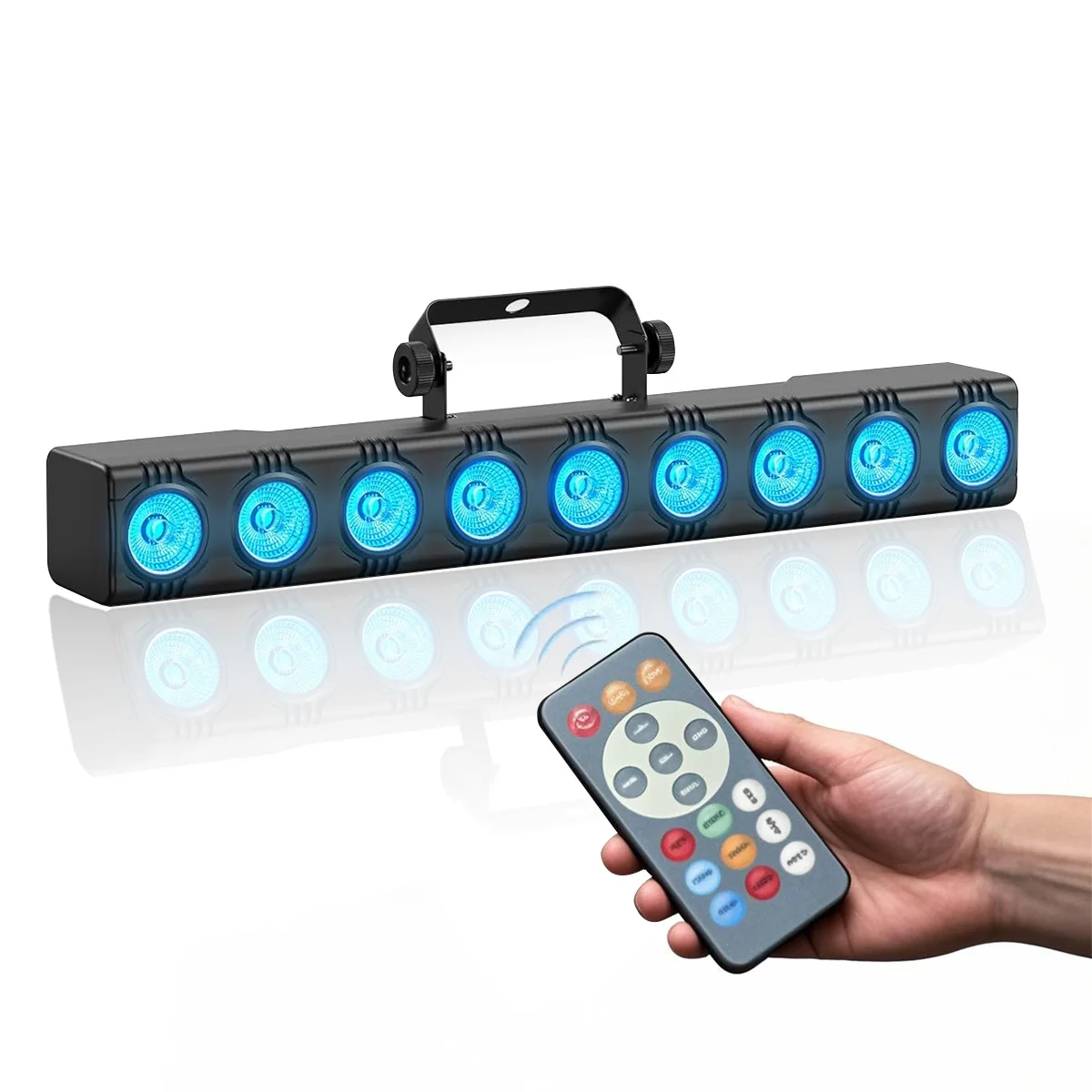نظام RGBW LED Uplight مع DMX512 والتحكم الصوتي النشط درجة التثبيت الثابتة للمناسبات/الزفاف/المسرح