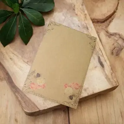 

56Pcs Vintage Writing Paper Kraft Letter Set 7 Colors Smooth Practical Stationery Note Gift Letter Writing Paper