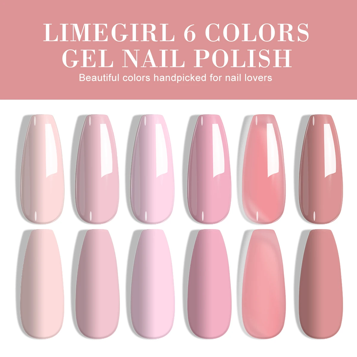 Gel Nagellak Set voor Beginners 6 STKS 8 ML Glitter Art Gel Vernis met Basislaag Top Coat en UV Lamp voor Manicure Salon Gereedschap