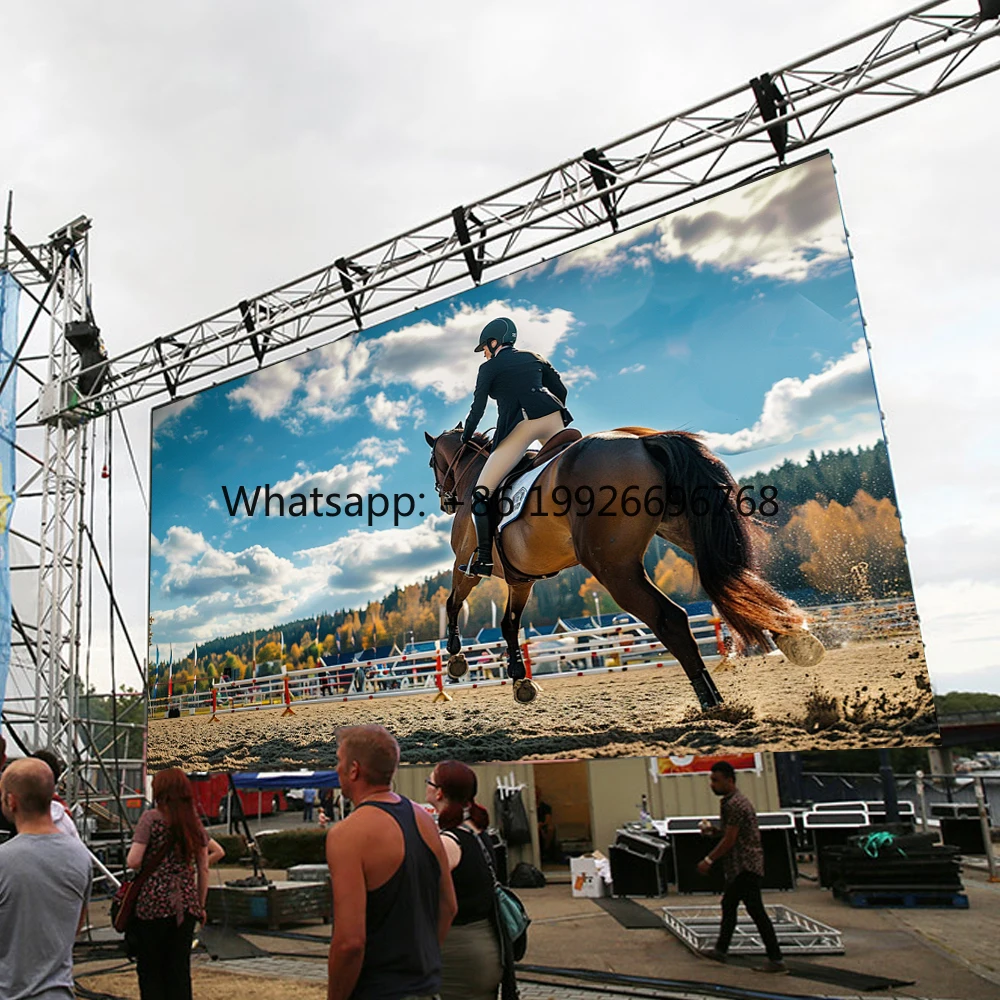 Video Wall Advertising LED Display Screen for Stage Background Indoor/Outdoor Use High Brightness OEM Solution