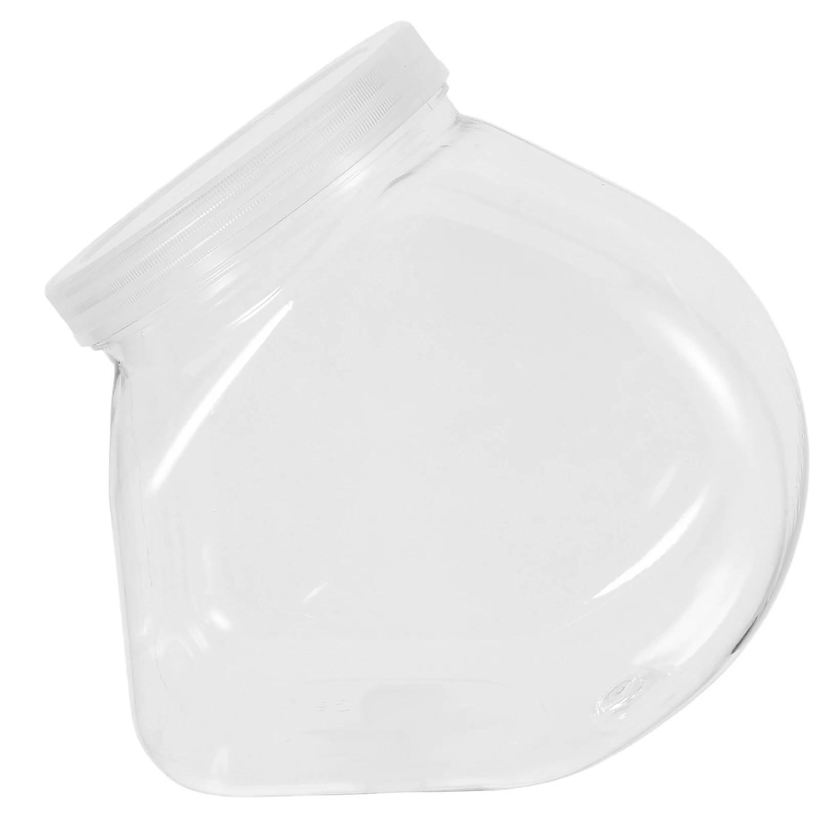 

2000ml Wide Mouth Reusable Plastic Bottle Transparent Food Grade Containers Liquid Storage Home Use Kitchen Bathroom