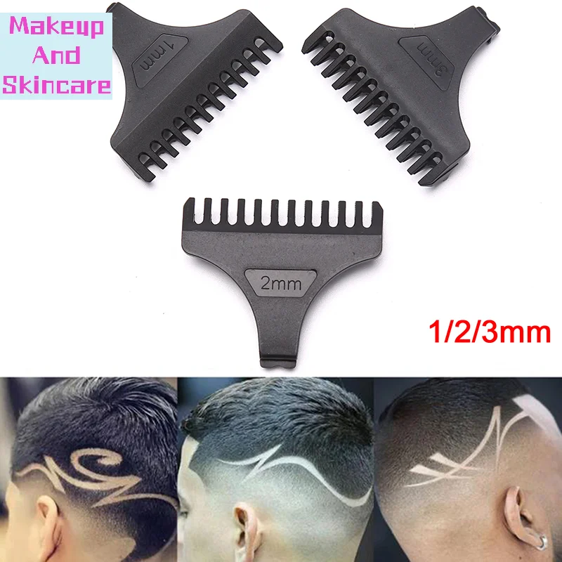 「3Pcs/set Universal Hair Clipper Shaver Limit Combs Replacement Attachment」