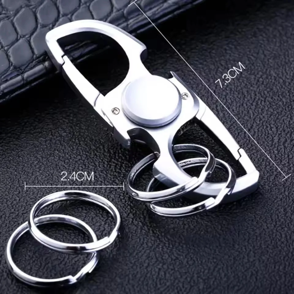 Finger Spinner Fidget Hand Spinner Anti-Angst Spielzeug Lindert Stress Finger Spinner Ketchain Flaschenöffner EDC Erwachsene Kinder Junge Spielzeug