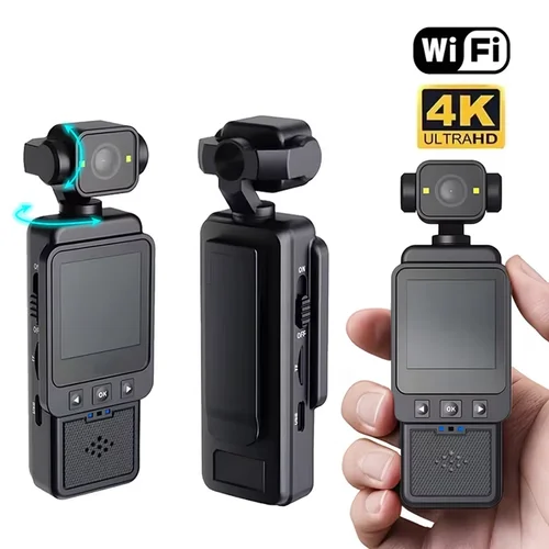 Mini cámara HD 1080P, grabadora de vídeo Digital portátil, cámara de ciclismo, cámara inalámbrica Wifi, cámara de policía de visión nocturna infrarroja para el hogar