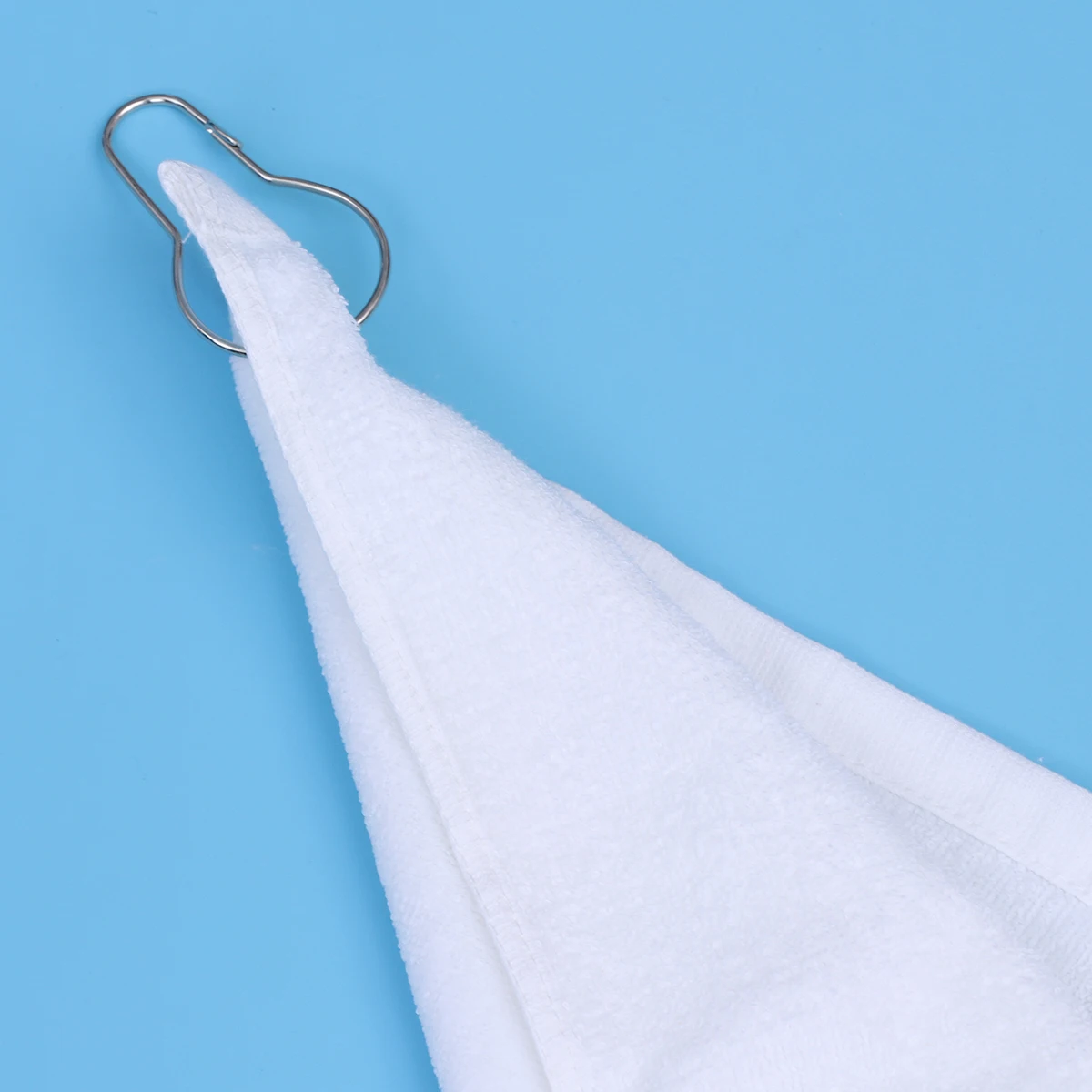 

3 Pcs Golf Towel Hole with Hook Cotton Personality White Water Absorption Sports