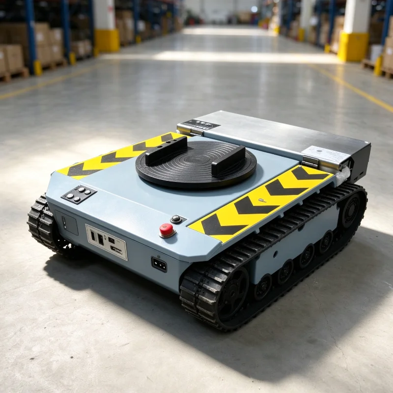 Electric Transfer Cart, Heavy Duty Machine Moving Dolly for Relocating Industrial Mixing Equipment During Plant Upgrade