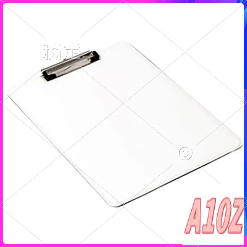 

0Z-4PCS Thermal Transfer Document Folders Sublimation Blank Document Folders PU Leather Document Folders For A4/ Letter Size She
