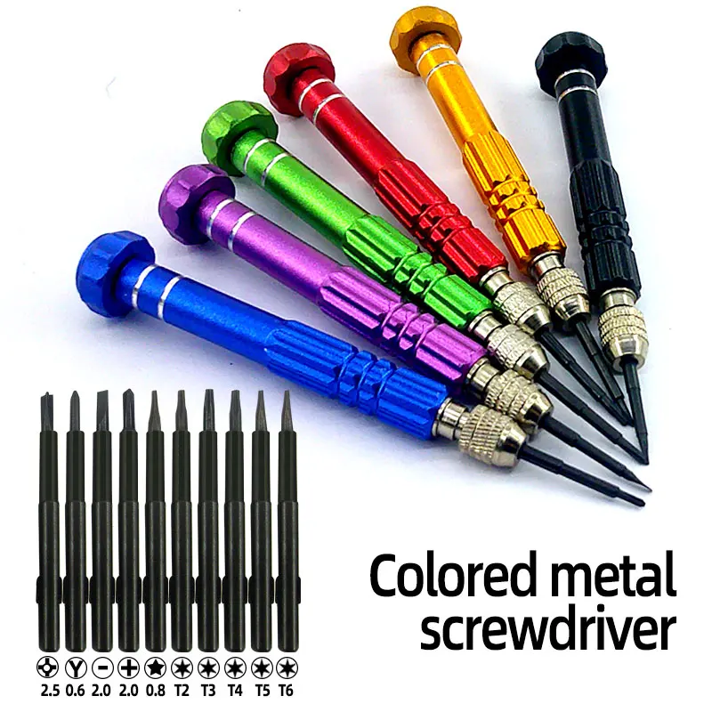 10-in-1 Precision Screwdriver Set for Mobile Phones,Notebooks,and Computers-Perfect for Small Maintenance and Disassembly