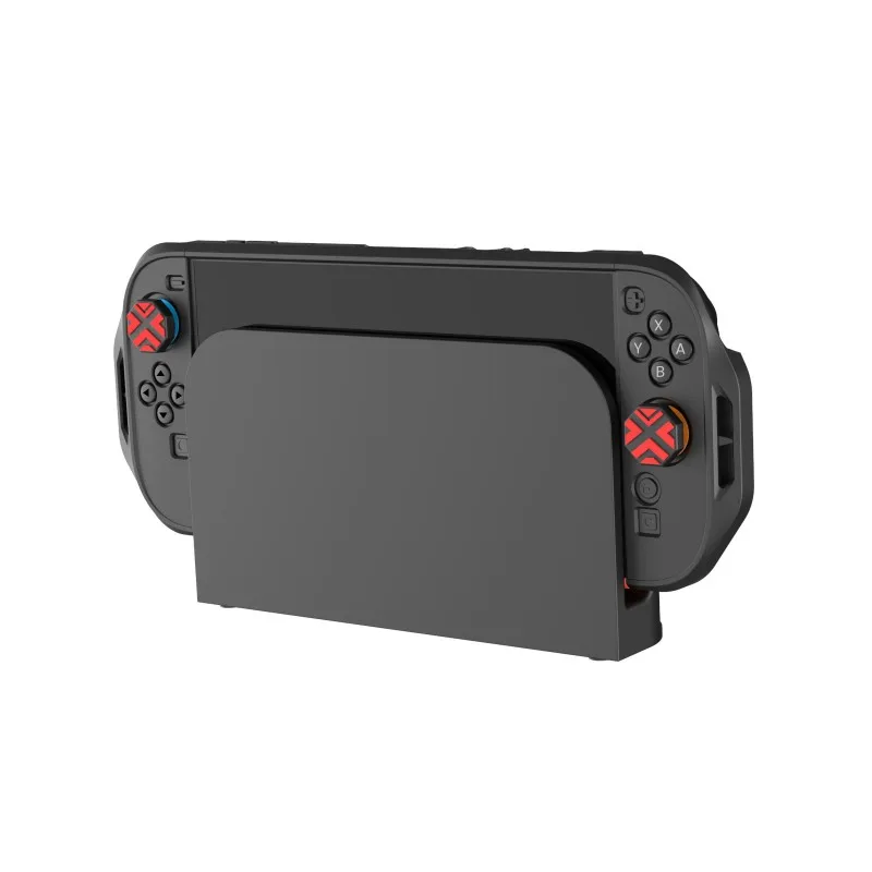 【SLEEK 】 حافظة حماية من مادة TPU+ PC مع أغطية عصا التحكم - تصميم Mecha لحماية المضيف Nintendo Switch 2 #3