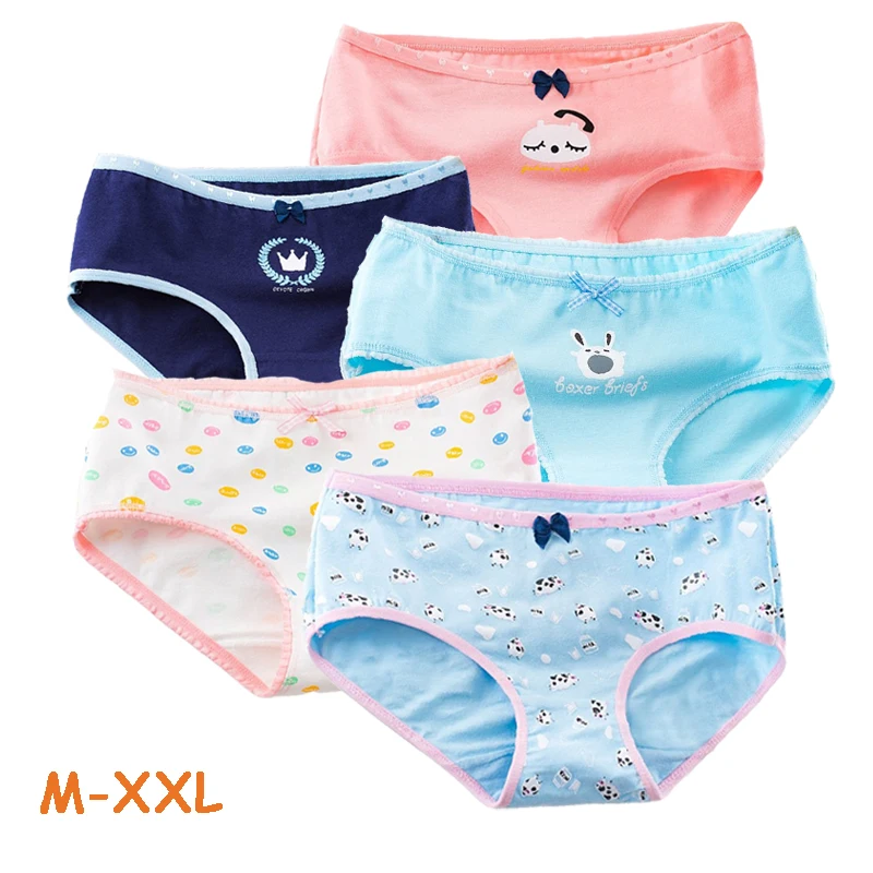 1 szt. Nowe damskie bawełniane majtki bezszwowe, seksowne figi damskie z nadrukiem, z kokardką, plus size, majtki dla dziewcząt, bielizna, figi.