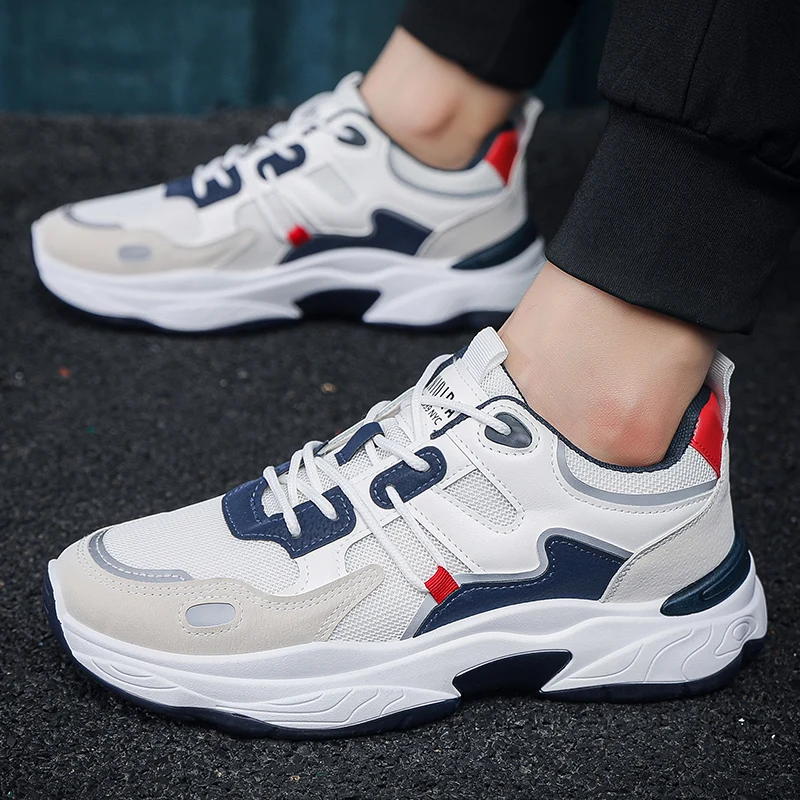 

Мужские дышащие повседневные спортивные кроссовки из сетки, летние, для студентов, для активного отдыха, с мягкой подошвой, удобные для бега и ходьбы, мужские кроссовки