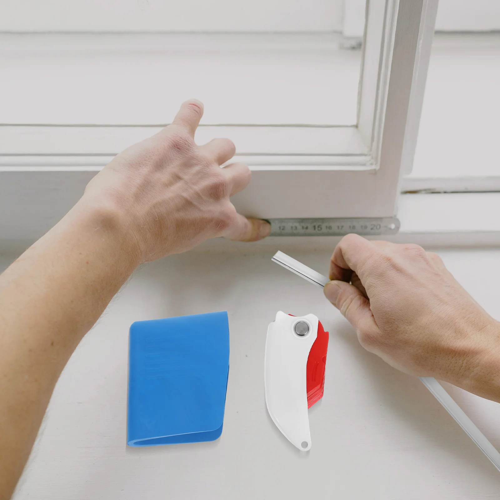 3Pcs Multifunctional Grout Applicator Tool Tile Joint Smoothing Scraper Quick Caulk Finishing for Home Repair Grouting Tools