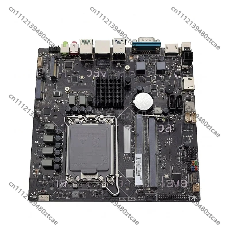 H610I Mini ITX Motherboard 17x17cm All-in-One Side Plug Industrial Control Mainboard