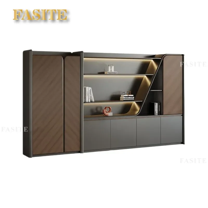 For Office Premium Light Luxury File Cabinet  Storage Locker Metal Secure Document Organizer Modern Workspace