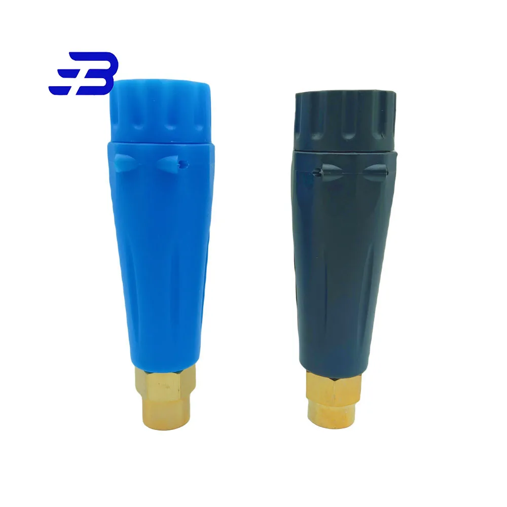 ST-75 Foam Nozzle 4000 PSI Professional High-Pressure 1/4F Brass BLUE Nozzle Car Cleaning Foam Tool Suitable