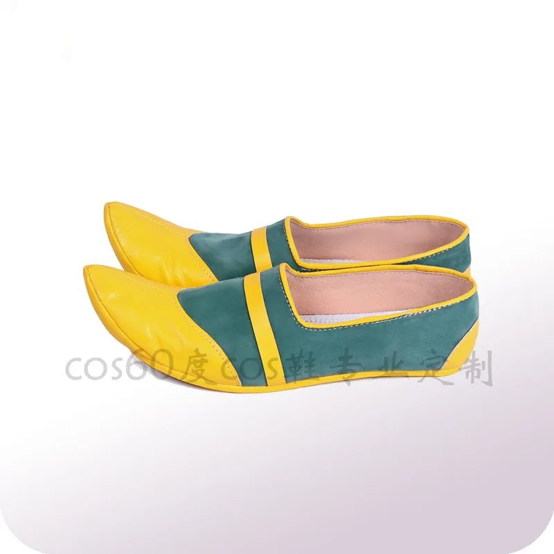 여성 링크 코스프레 신발 게임 액세서리 코스프레 소품 할로윈 카니발 부츠 PU 가죽 신발 맞춤 제작