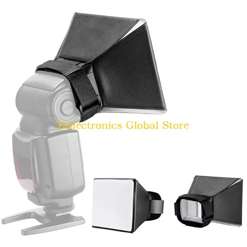 462B Portable Photography Flash Softbox Diffuser Flash Lampe Soft Box для камеры DSLR