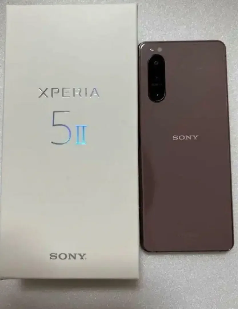 Unlocked Original Sony Xperia 5 II 5ii Mobile Phone 6.1'' 8GB +128GB/256G ROM NFC 12MP*3 Snapdragon 865 Octa Core  Smart Phone