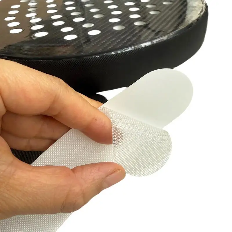 Pickleball Paddle Edge Protection Tape Clear Waterproof Racquet Head Guard for Professional Pickleball Players