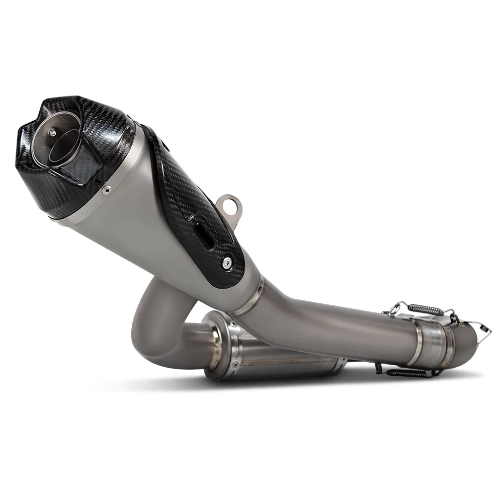 Motorcycle Exhaust Modify Slip on Line Kit For Panigale V2 V2S Streetfight V2 V2S 2020-24 Titanium Escape Muffler with DB Killer