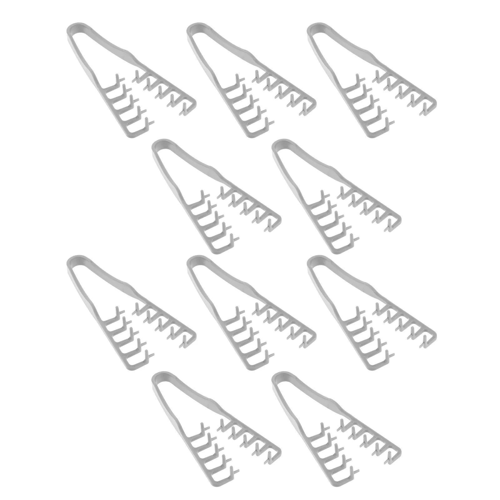 

10Pcs Volume Hair Comb Multi-Tooth Styling Root Lifting Hair Pick Wide-Tooth Comb for Men Women Texture Styling
