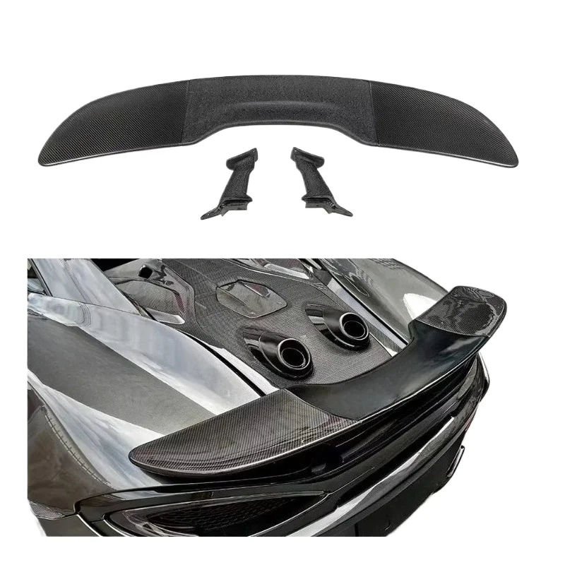 Upgrade to 600LT Dry Carbon Fiber BodyKit Tail Spoiler Rear Spoiler Wing for 540C 570S 570GT 600LT Cars