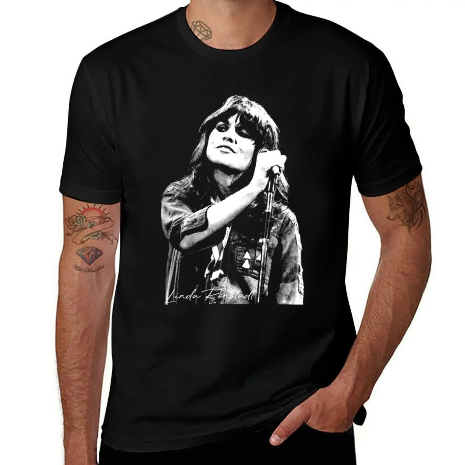 

Linda Ronstadt T-Shirt t shirts cotton 100% t shirts for man graphic vintage man t shirt cotton T-Shirt