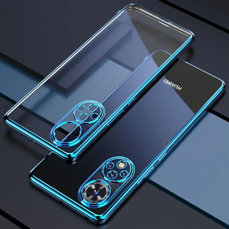 Funda transparente de silicona para Huawei Honor 50, 60, 70, 80 Pro, Se, 20, Nova 9