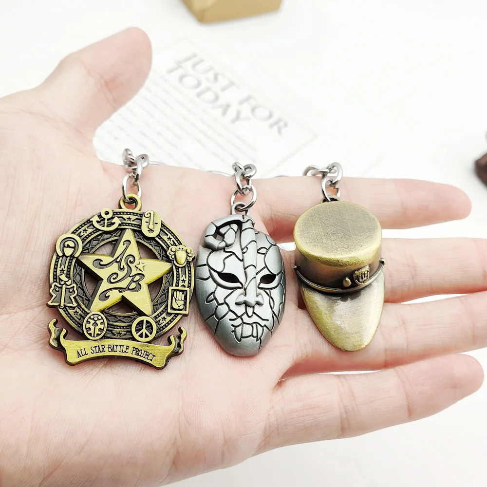 Anime JoJo Bizarre Adventure Keychains