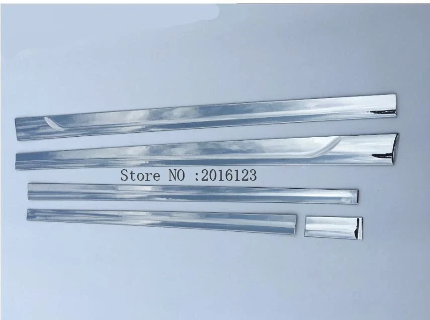 For Mercedes-Benz V-Klasse V Class V250 V260 VITO W447 2014 - 2020 ABS Chrome Door Side Moulding body moulding Cover Trim