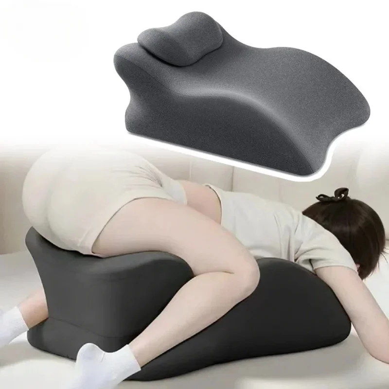 Multifunctional Prone Pillow, Face‑Down Support Bed Cushion for Lying Sleeping Reading Mobile Phone Use Home Relaxation