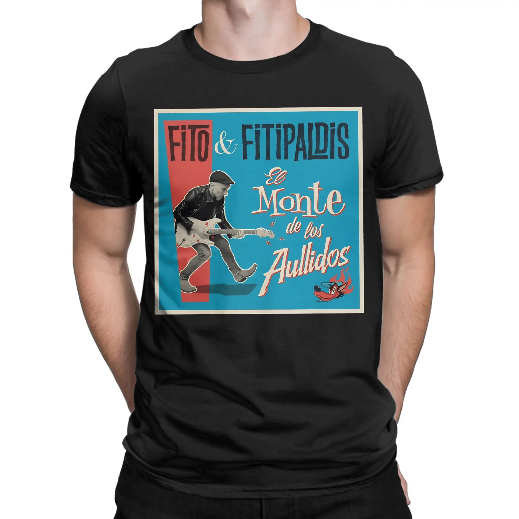 T-Shirt Summer Fito Fitipaldis El monte de los aullidos album T Shirts Cotton Tshirt for Men Y2K Casual Short Sleeve Top Tees