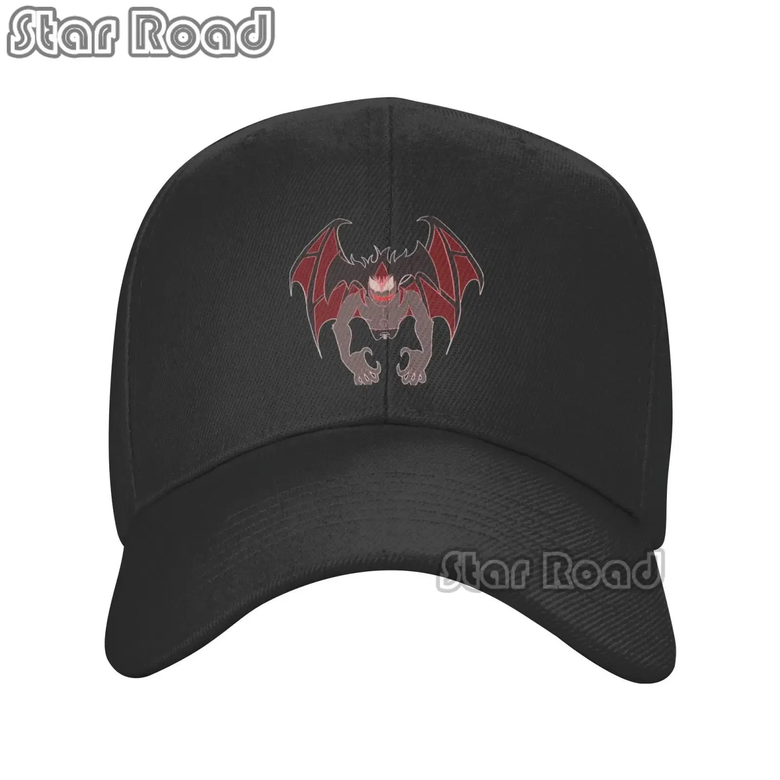 Adjustable Solid Color Baseball Cap Amon Statueby Washed Cotton Devilman Crybaby Dark Anime Akira Sports Woman Hat for Unisex