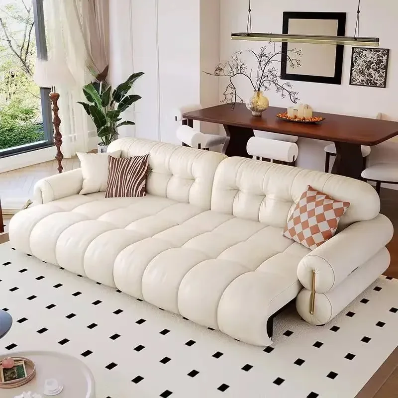 Waterproof Beige Electric Sofa 2 Seats Modern Indoor Designer Recliner Sofas Lazy Oversized Relax Divano Intelligente Furniture view 4