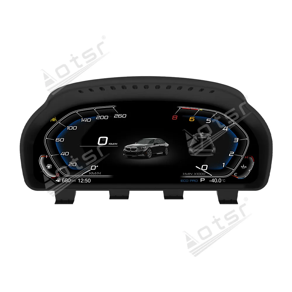 Carplay Digital Cluster Odometer Screen For BMW 5 5GT F07 F10 F11 2009--2016 LCD Car Dashboard Instrument Panel Car Accessories