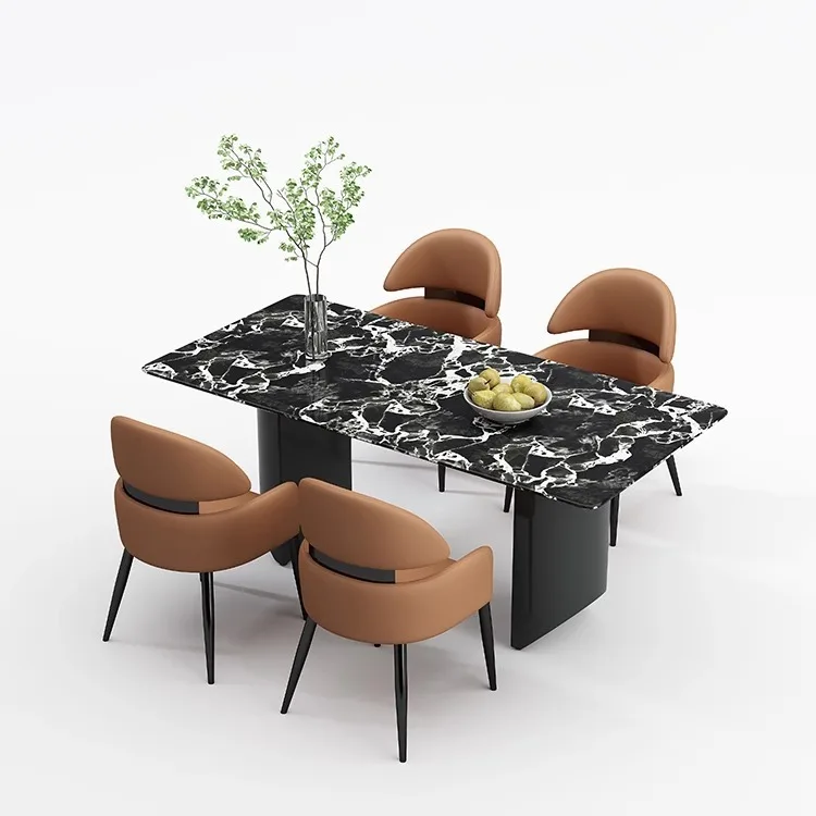 Chaise arrière de table à manger