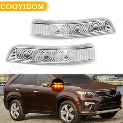 3 LED Turn Signal Light Wing Rearview Mirror Side Mirror Lamp For Kia Sorento SX 2010 2011 2012 SX LX USA 2013 Flasher Lamp