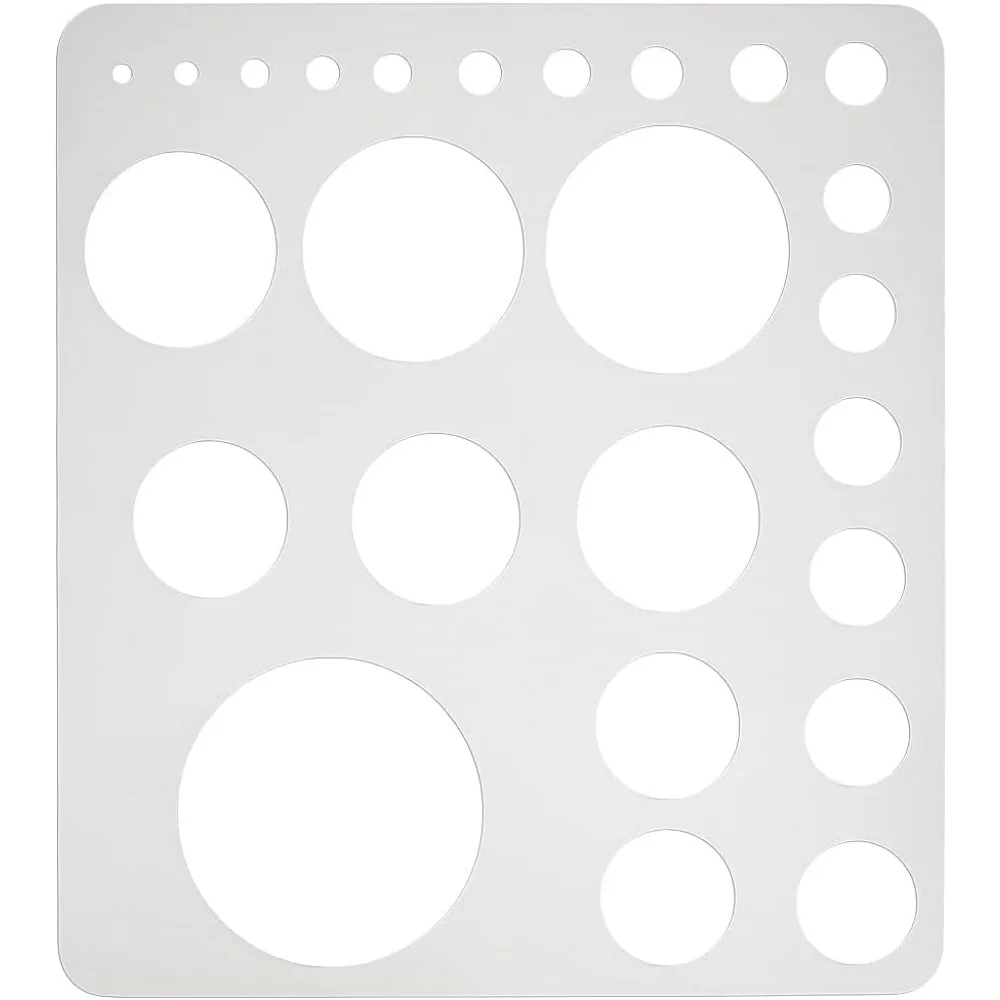 

304 Stainless Steel Shape Stencils Drawing Templates for Drafting Architect Tool Sketching Painting