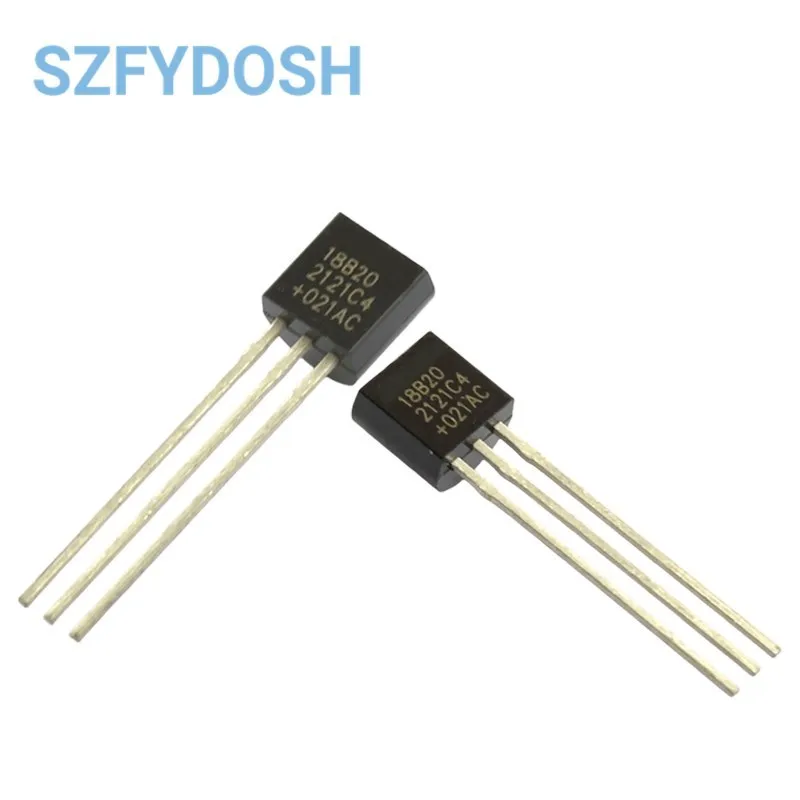 5/10PCS/LOT Sensor Electronic Chip DS1820 TO-92 18B20 Chips Temperature Sensor IC Diy Electronic