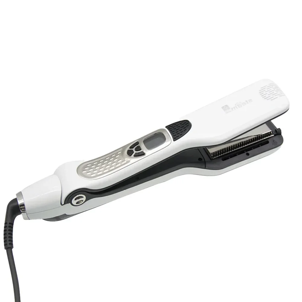 Fast Heat Steam Spray Straightener Professional LCD Digital Hair Flat Iron 480F Electric Hanger Steam Flat Iron