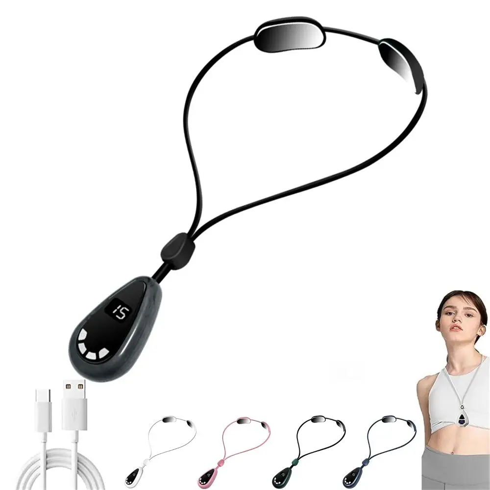 Intelligent Lymphatic Relief Neck Massager 15 Gears 5 Modes Neck Massage Heated Massager Constant Temperature Portable