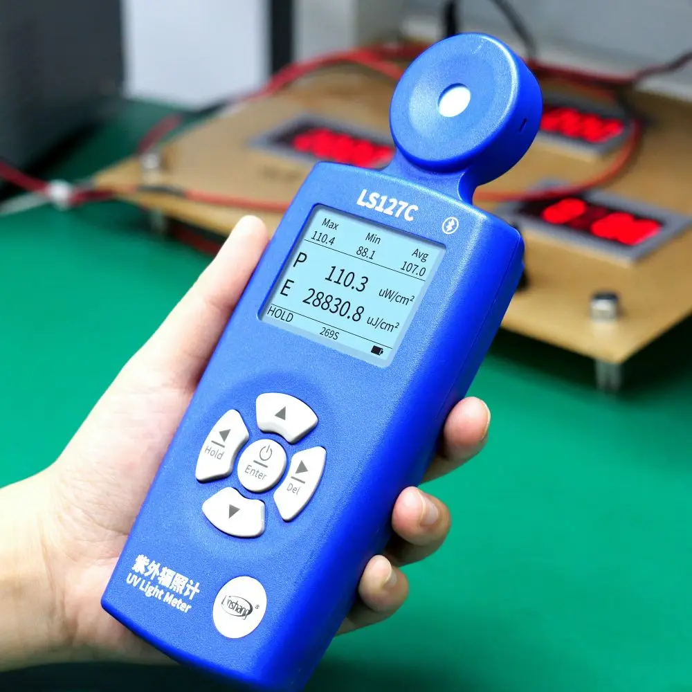 LS127C Integrated UV Light Meter Is Special for Low Pressure Lamp, Equipped with WeChat Mini Program