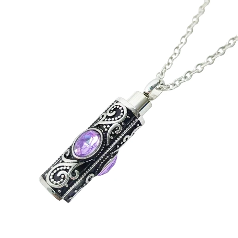 Reliability Pet Ashes Necklace Embraces Commemorate Significant Moment with Durablity Mementos Suitable for Animal Owner