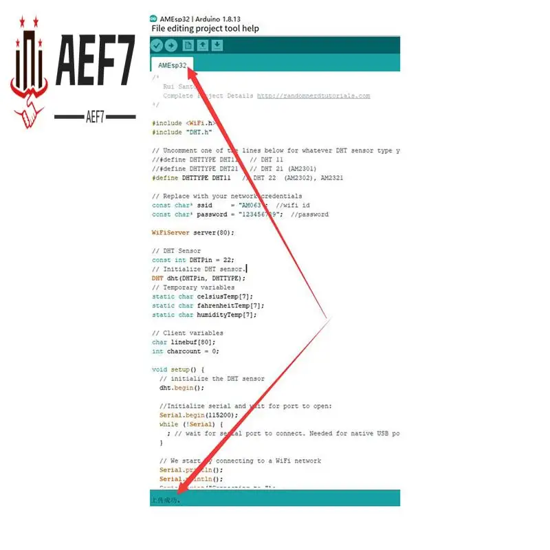 

AEF7-ESP32 Модуль температуры и влажности почвы с держателем батареи 18650. Универсальный и удобный модуль.