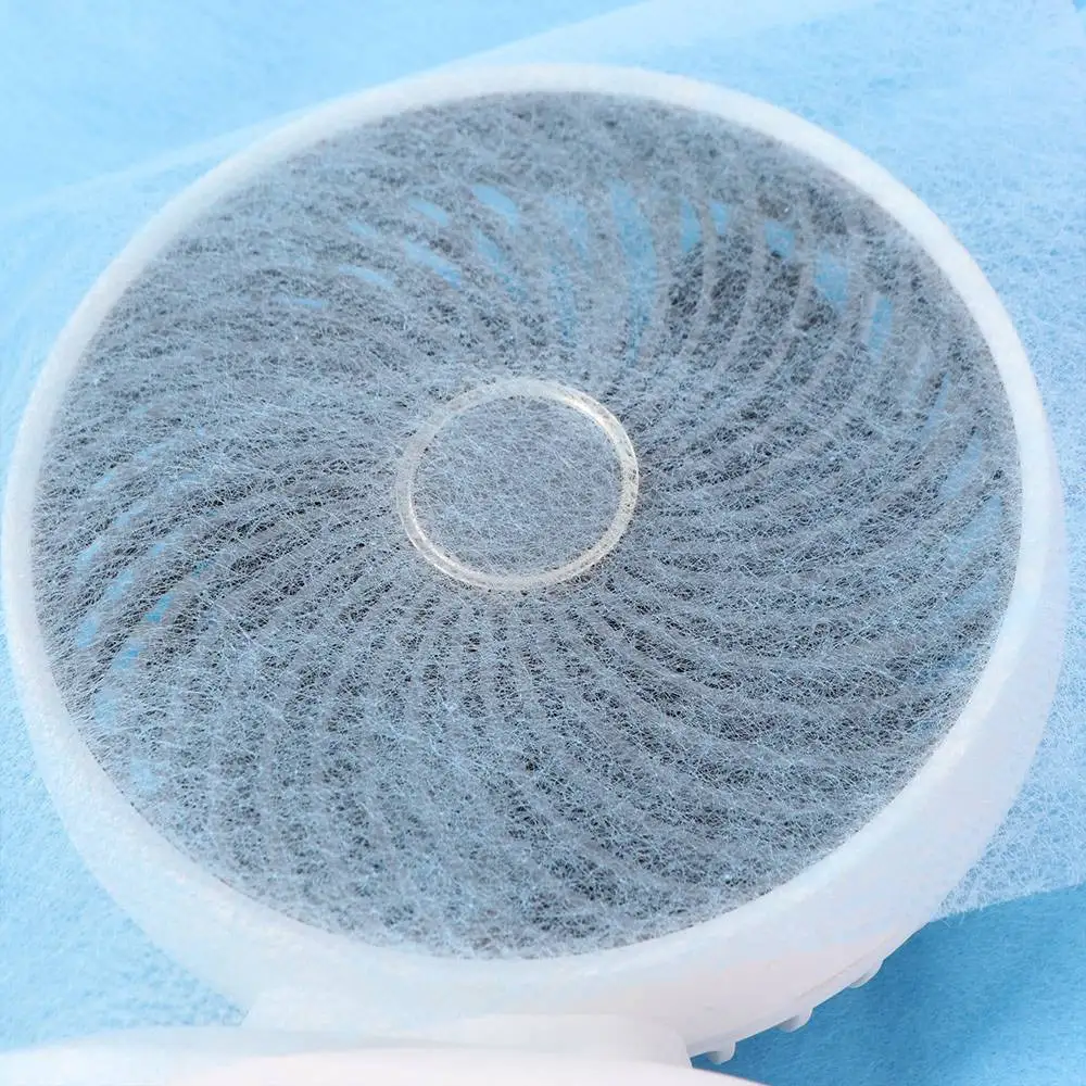 

200 шт. сменный пылесборник для ногтей, фильтровальная бумага, одноразовый USB-вакуумный фильтр для ногтей, хлопок, розовый/белый/синий, бесплатная резка